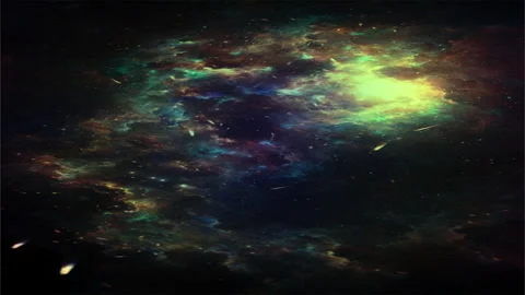 Motion graphic: Nebula Background, loopable Stock Footage 296855498