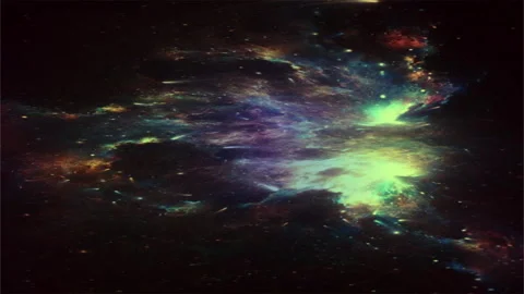 Motion graphic: Nebula Background, loopable Stock Footage 296855549