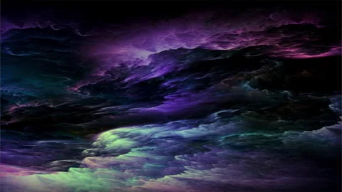 Motion graphic: Nebula Background, loopable Stock Footage 296871390