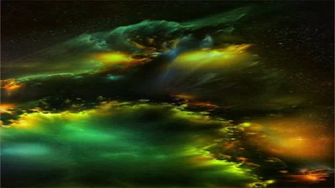 Motion graphic: Nebula Background, loopable Stock Footage 296873377