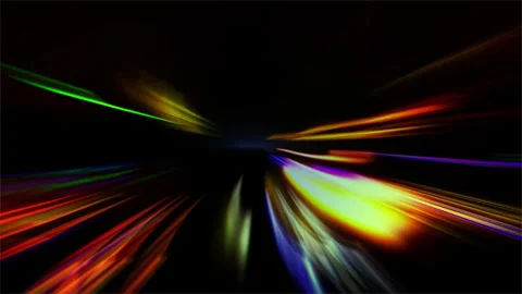 Motion graphic: rays of light Video stock 283881029