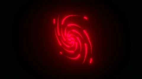 Motion graphic of red galaxy Video stock 148402386