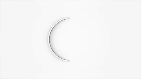 Motion graphic with rotating hemispheres. Stock Footage 82468516