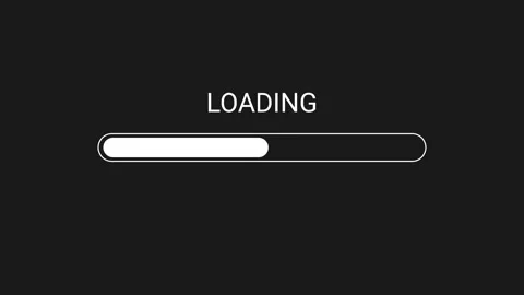 Motion graphic shape vector animation. Computer loading scale movement. Stock Footage 292820483