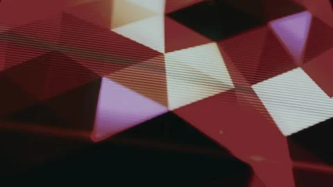 Motion graphic with sharp geometric triangular shapes changing colors Stock Footage 334422785