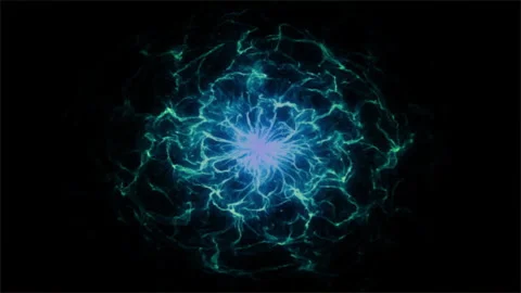 Motion graphic: shine  beam light streaks  effects Video stock 283818751