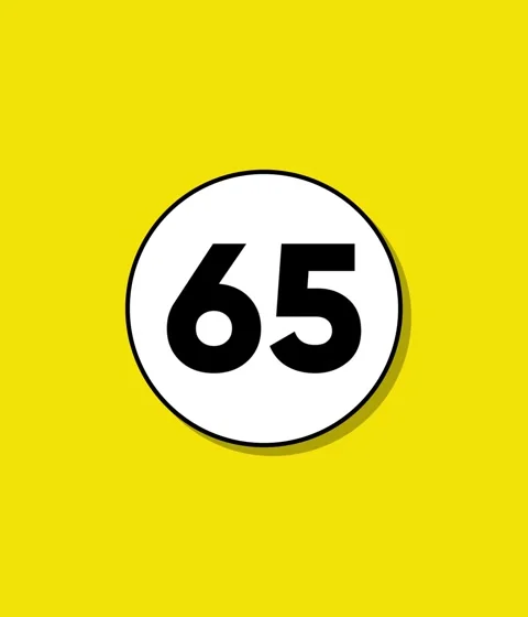 A motion graphic showing a white circle with a black outline and shadow on .. 스톡 동영상 332396531