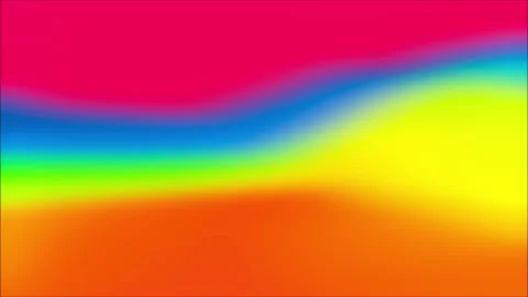 Motion graphic: Smooth and glowing wavy color background. Stock Footage 296363395