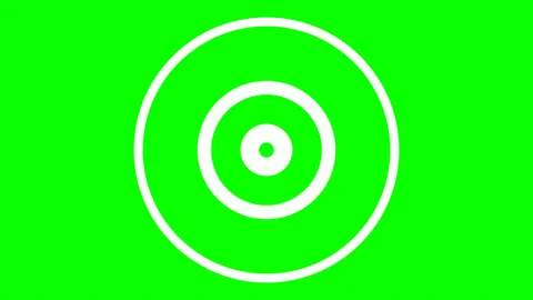 Motion graphic transition animation round box green screen Stock Footage 226921382