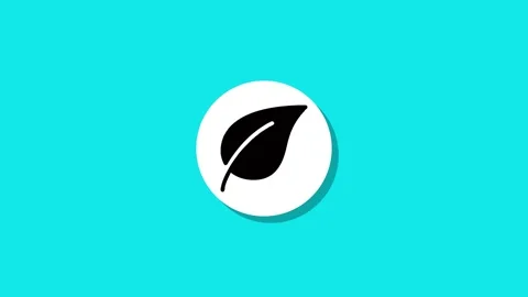 A motion graphic of a white circle on a blue background, transforming into .. Stock Footage 327762597