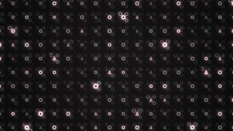 Motion graphic of white shapes on a black background Stock Footage 339359278