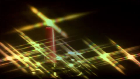 Motion graphic:backdrop light stripes on a black background. Stock Footage 296860553