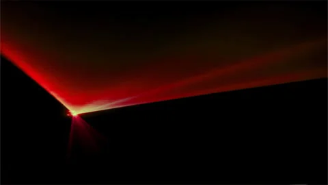 Motion graphic:backdrop light stripes on a black background. Stock Footage 296860598