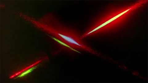 Motion graphic:backdrop light stripes on a black background. Stock Footage 296860769