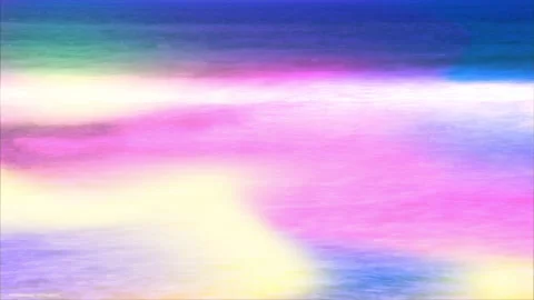 Motion graphic:gradients and wavy patterns, colorful wavy Stock Footage 296335015
