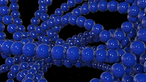 motion graphics 3d looped animation as b... | Stock Video | Pond5