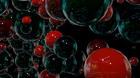 motion graphics 3d looped animation as b... | Stock Video | Pond5