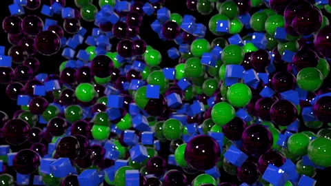 motion graphics 3d looped animation as b... | Stock Video | Pond5