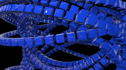 motion graphics 3d looped animation as b... | Stock Video | Pond5