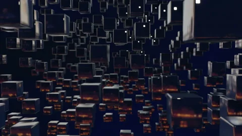 motion graphics 3d looped animation as d... | Stock Video | Pond5