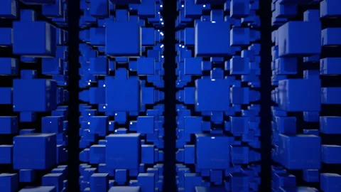 motion graphics 3d looped animation as d... | Stock Video | Pond5