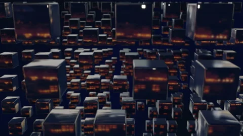 motion graphics 3d looped animation as d... | Stock Video | Pond5
