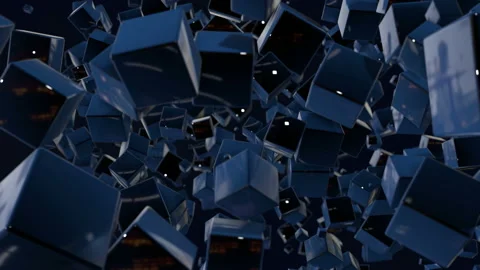 motion graphics 3d looped animation as d... | Stock Video | Pond5