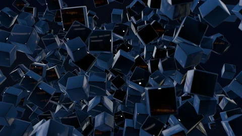 motion graphics 3d looped animation as d... | Stock Video | Pond5