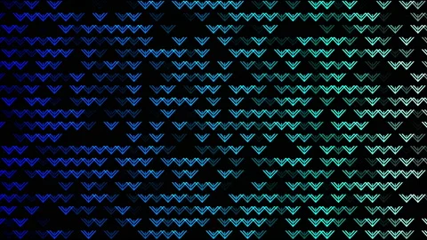 Motion Graphics abstract arrow head geometric animation Stock-Footage 139034617