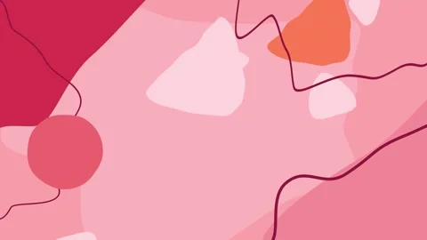 Motion Graphics Abstract background hand drawing various shapes and doodle  Stock Footage 260678845