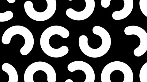 Motion graphics Abstract geometric shapes in flat design for video and website t Stock Footage 246044476