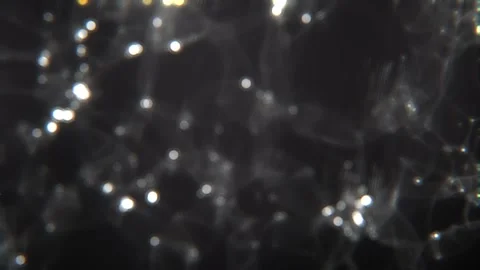 Motion graphics. Abstract interweaving of lines and lights. Stock Footage 145274241