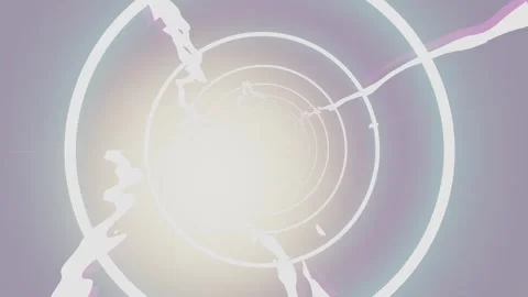 Motion graphics of abstract light spiral tunnel Stock Footage 337376974