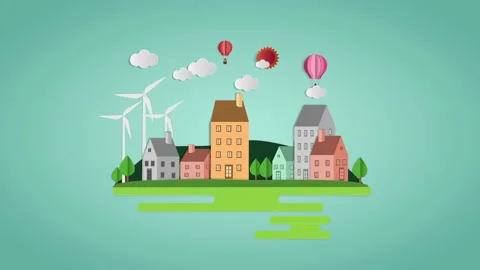 Motion graphics animation Stock Footage 135720269