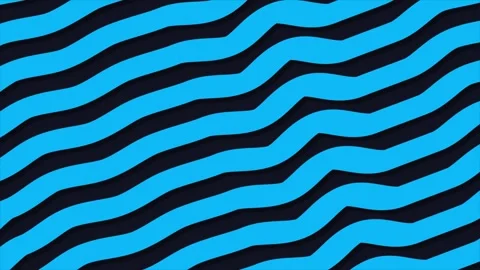 Motion graphics background animation of blue colored waves lines Stock Footage 240776802