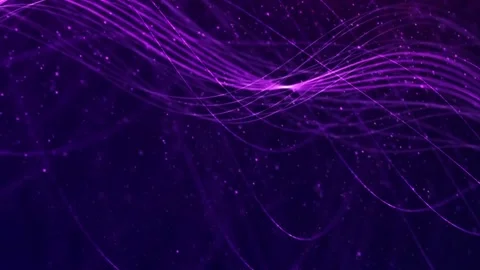 Motion Graphics Background Animation Purple Stars 04 Stock Footage 194889434