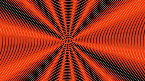 Motion graphics background features a hypnotic pattern Stock Footage 337755793