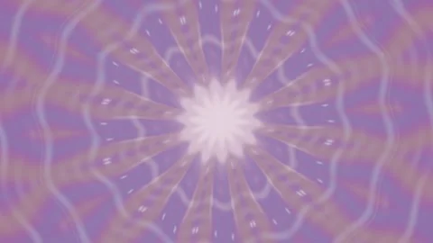 Motion graphics background with radial pattern in soft colors Stock Footage 337377381