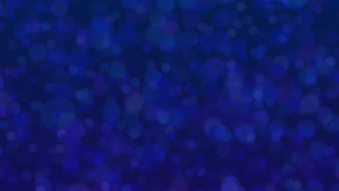 Motion graphics. blue abstract defocused background, circle shape bokeh pattern Stock Footage 199041340