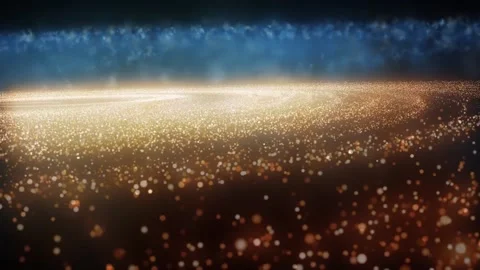 Motion Graphics Blue Golden Background Animation Stock-Footage 172275935