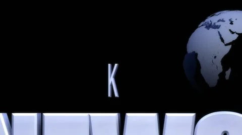 Motion graphics for breaking news Stock Footage 68695843