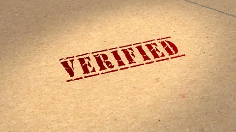Motion graphics - CGI 3D animation of a file being rubber stamped VERIFIED Stock Footage 113185587