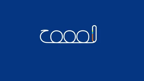 Motion Graphics Cool logo reveal Stock Footage 153157262