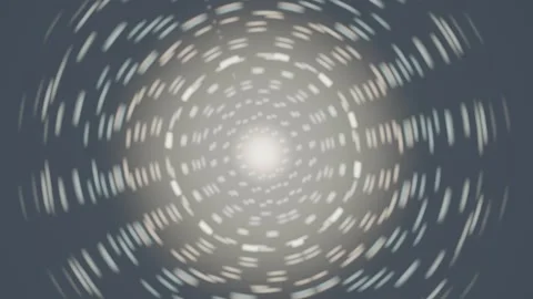Motion graphics create swirling light pattern around a center point Stock Footage 337388342