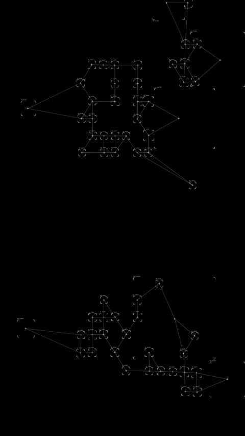 Motion graphics  that detects signals and automatically tracks them Stock Footage 341846597
