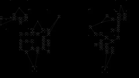 Motion graphics  that detects signals and automatically tracks them 库存影片 341846599