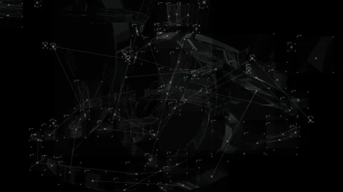 Motion graphics  that detects signals and automatically tracks them 库存影片 341846670