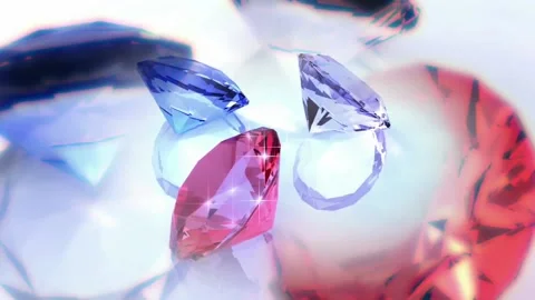 Motion Graphics diamond Background Animation 스톡 동영상 172058610