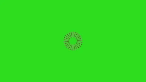 Motion graphics elements green screen 4k Stock Footage 263601634