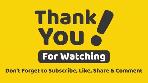 Motion Graphics End Screen Stock Footage 253165156